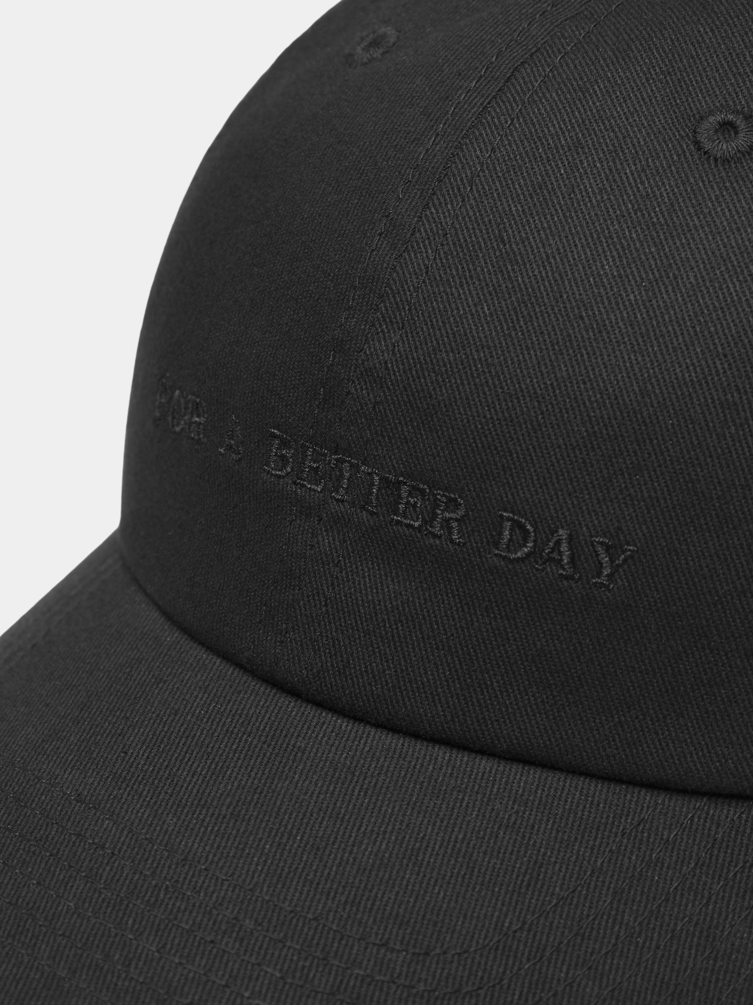 For A Better Day Dad Cap black