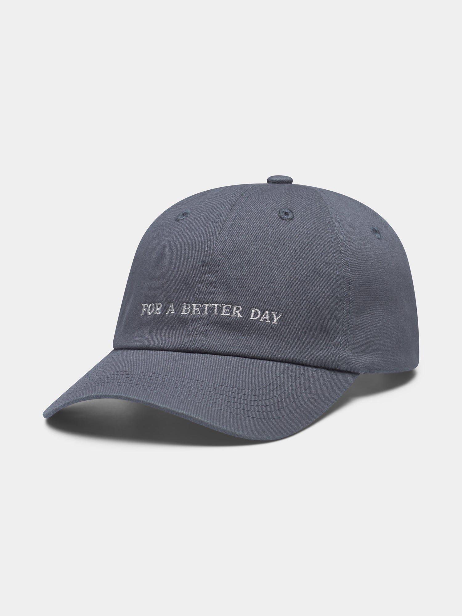 For A Better Day Dad Cap charcoal