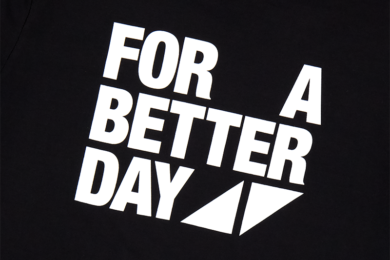 For A Better Day T-shirt Black