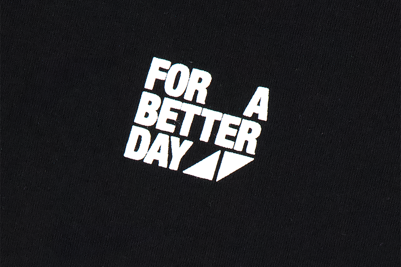 For A Better Day T-shirt Black