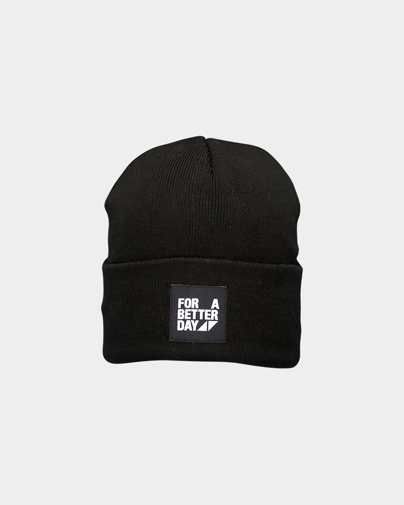 For A Better Day Beanie Black