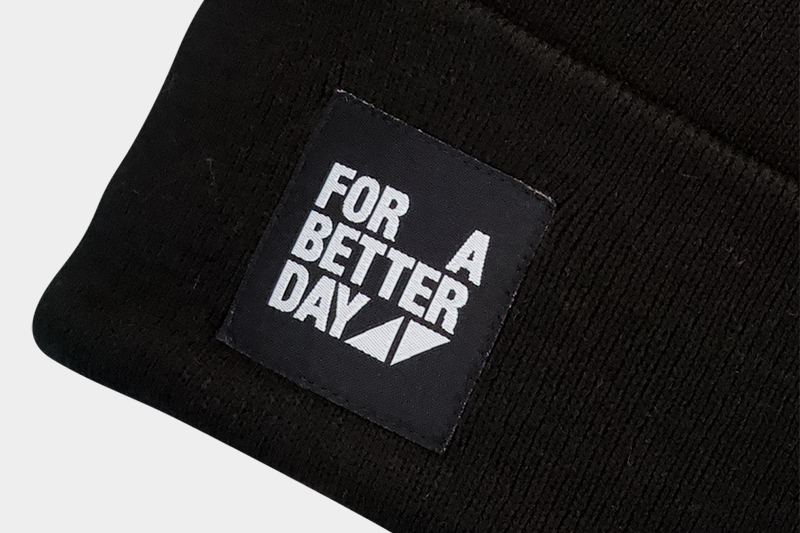 For A Better Day Beanie Black